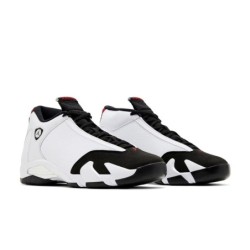 Air Jordan 14 Nouveau Modèle Noir/Argent Trendy