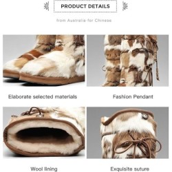 Bottes UGG Coutures Renforcées pour Longévité